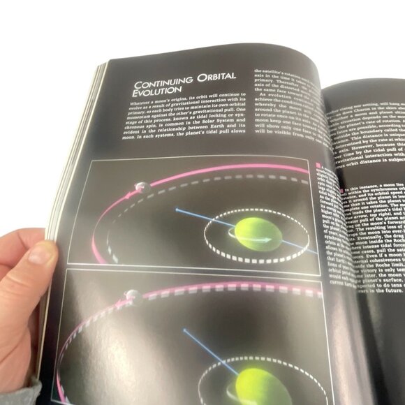 Voyage Through The Universe: Moons And Rings Hardcover Book 1990 - Picture 10 of 13